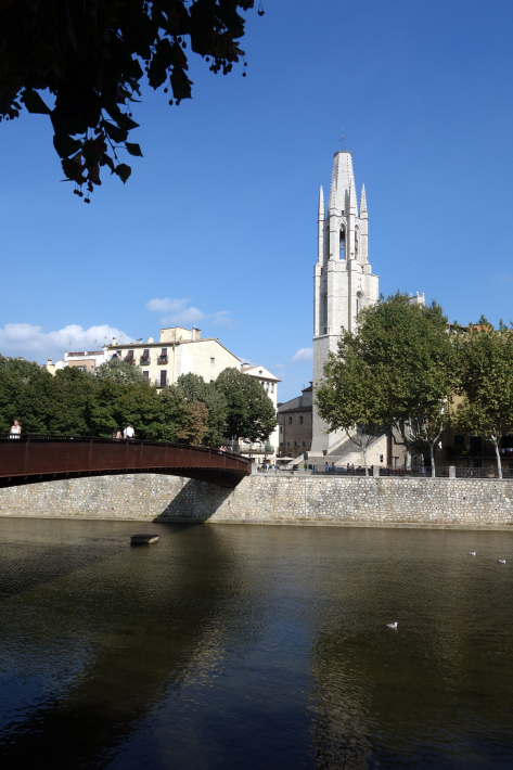 ジローナのカテドラル Cathedral of Girona サン・フェリウ教会 Basilica of Sant Feliu カタルーニャ地方 スペイン 2018年9月 バルセロナの旅(8)_f0117059_12481892.jpg