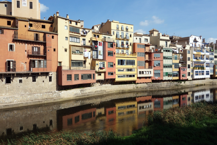 ジローナのカテドラル Cathedral of Girona サン・フェリウ教会 Basilica of Sant Feliu カタルーニャ地方 スペイン 2018年9月 バルセロナの旅(8)_f0117059_12491881.jpg