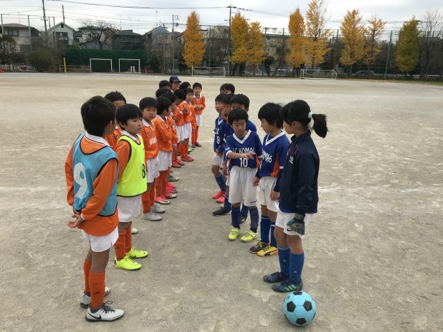 3年生 交流試合vs城山scさん 西和泉グランド 狛江六小親子サッカーサークル F C Koma6