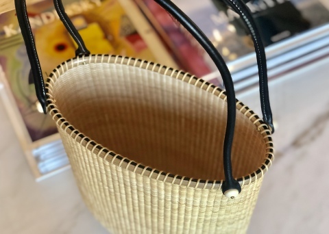ナンタケットバスケット 〜 10インチ トート : ∽ I Love New ナンタケットバスケット 〜 10インチ トート : ∽ I Love New