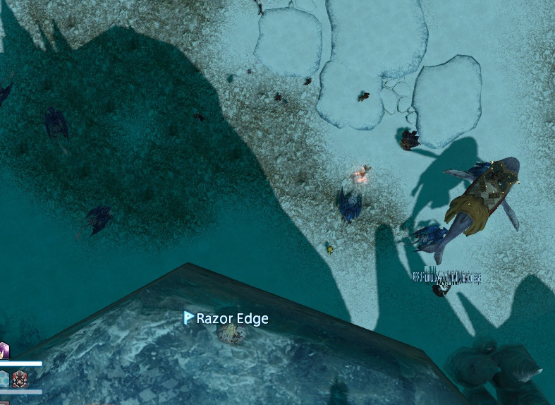 Razor Edge 日記 高い所から飛び降りる時にお腹の上辺りがスーッとならない Final Fantasy Xiv The Lodestone