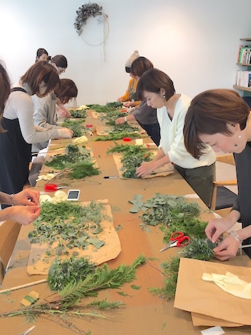 。。。　Christmas workshop at Dreap in Kobe　。。。_c0143243_16400151.jpg