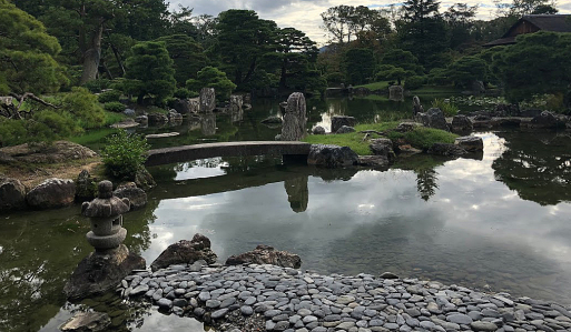 Kyoto 桂離宮『石が語る』あるいは『思惟が語る』小Japón 旅そのもの記（2）眼は静かに観照しながら、しかも思惟する。タウト+ル=グィン　そして輪廻転生の庭_b0216318_09115875.jpg