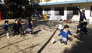自由登園日☆_e0325335_1392556.jpg