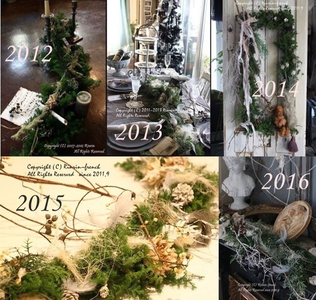 2018年のクリスマスリースは・・・_e0237680_21504925.jpg