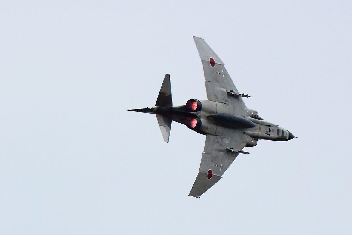 Ｆ４ファントム！アフターバーナーの花が咲く♪・・・２０１８年「百里基地航空祭」（６）_a0031821_10181699.jpg