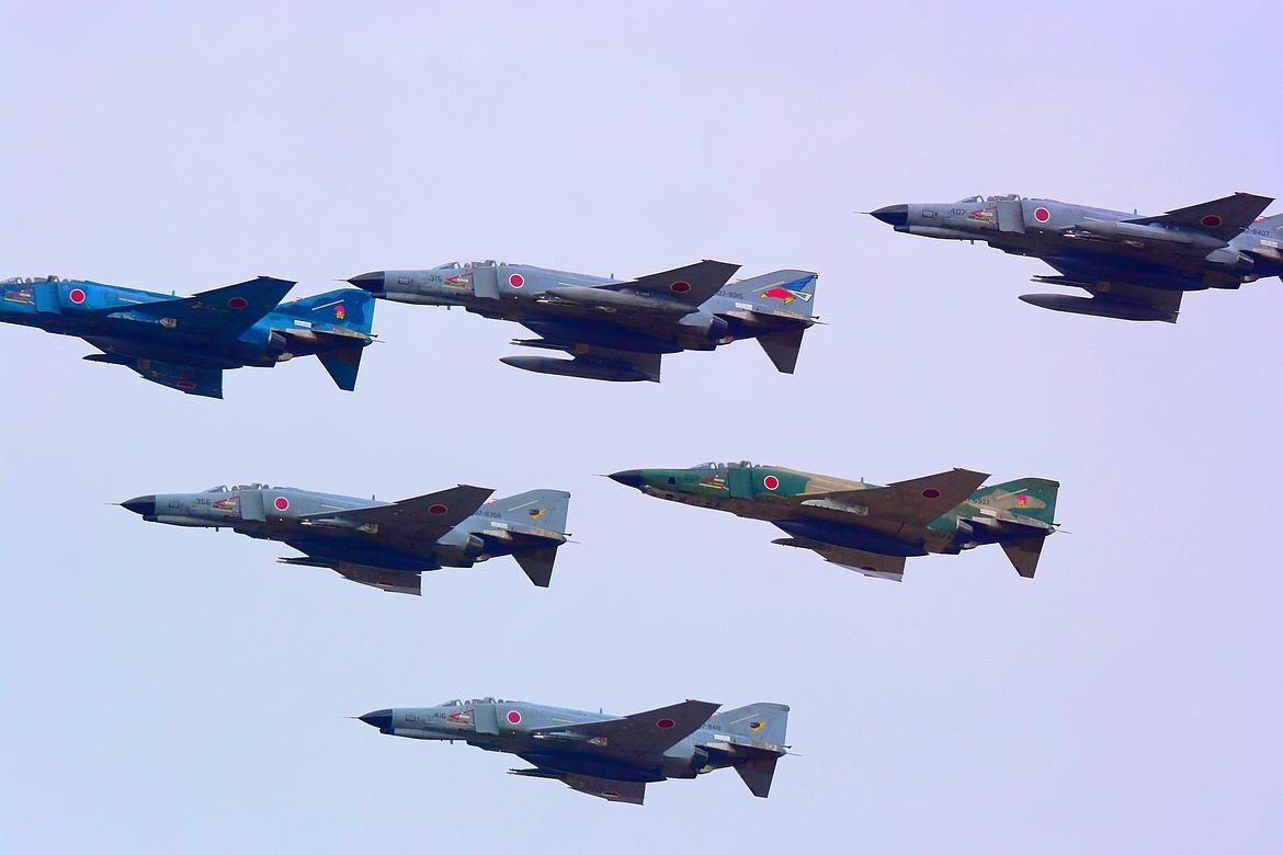 威風堂々F4ファントムの大編隊♪・・・2018年「百里基地航空祭」(7)_a0031821_15190374.jpg