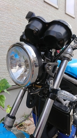 初期型RZ甩マルチリフレクターヘッドライト （RZ250Rのヘッド