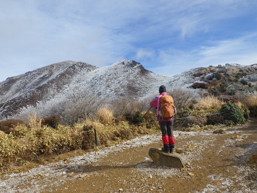 霧氷鑑賞・・久住山へ。_e0164643_11212214.jpg