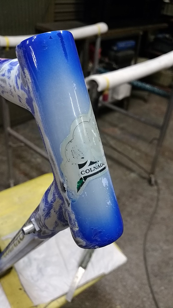 コルナゴC40をペイントしてみる。その1。_d0130115_14390250.jpg