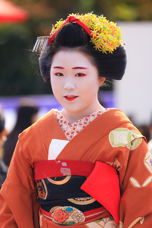 きもので集う園遊会2018（上賀茂神社）上七軒の皆さん_f0155048_2356193.jpg