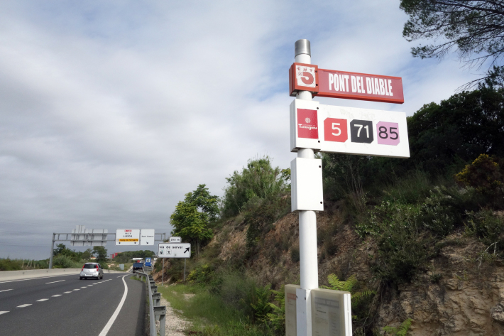 タラゴナの悪魔の橋 PONT DEL DIABLE ローマ時代の遺跡 ラス・ファレラス水道橋 への路線バスでの行き方 2018年9月 バルセロナの旅(10)_f0117059_10060758.jpg