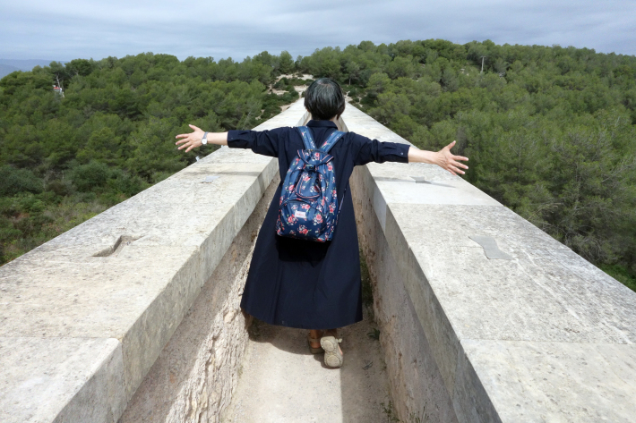 タラゴナの悪魔の橋 PONT DEL DIABLE　ローマ時代の遺跡 ラス・ファレラス水道橋 への路線バスでの行き方　2018年9月 バルセロナの旅（１０）_f0117059_10123565.jpg