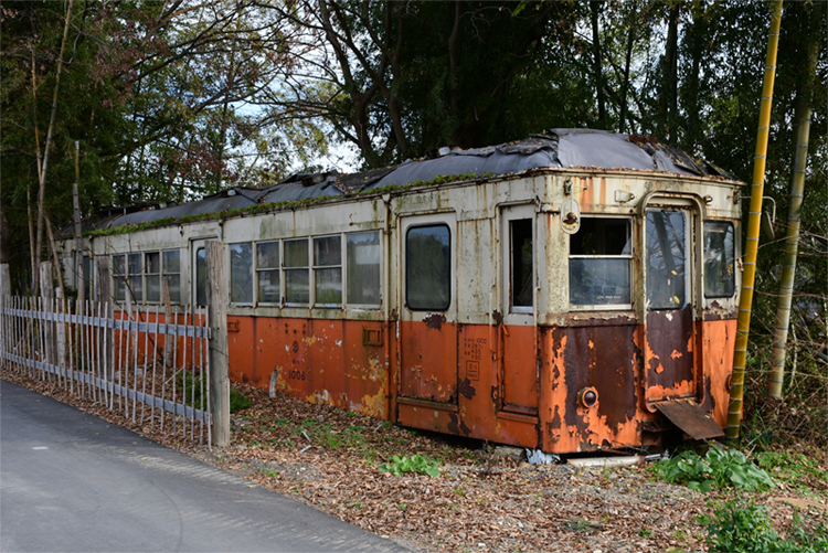 茨城に残る日立電鉄の保存車たち（補遺1・モハ1006） : 饂飩と蕎麦