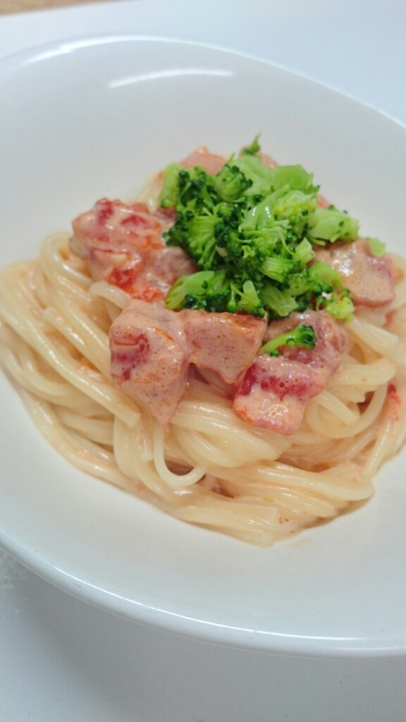 半田素麺、トマトクリーム味_b0339522_04220423.jpg