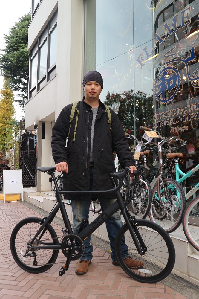 12月11日　渋谷　原宿　の自転車屋　FLAME bike前です_e0188759_19230234.jpg