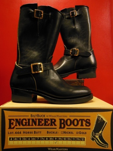 Attractions 新型 WEARMASTERS Lot.444 ENGINEER BOOTS（HORSE BUTT 