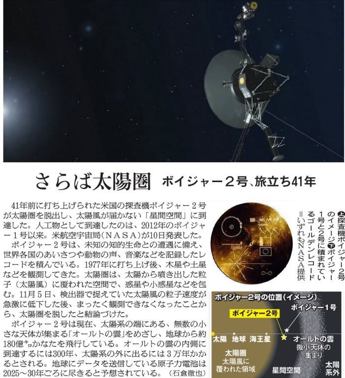 ボイジャーに託された夢と希望 一歩一歩 振り返れば 人生はらせん階段