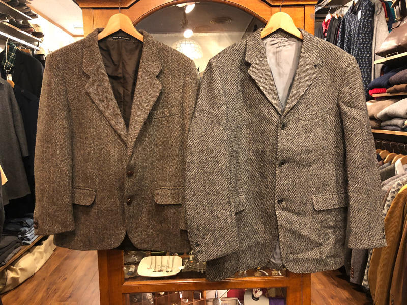 ヴィンテージのハリスツイードコート・ジャケットなど : 町田の古着屋