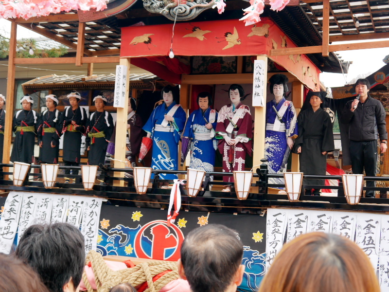 飯田八幡神社例大祭「鉄砲まつり」（1）「白波五人男稲瀬川勢揃いの場」まで_b0104774_00034925.jpg