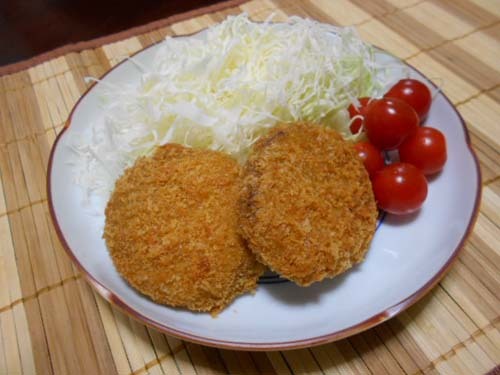 圧力鍋で大根とちくわの煮物&メンチカツ_f0019498_19540764.jpg