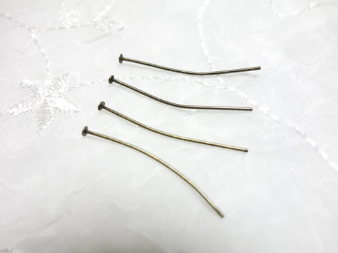 Tピンを真っ直ぐにする方法 新色イヤリング 月夜飛行船 Tピンを真っ直ぐにする方法 新色イヤリング 月夜飛行船
