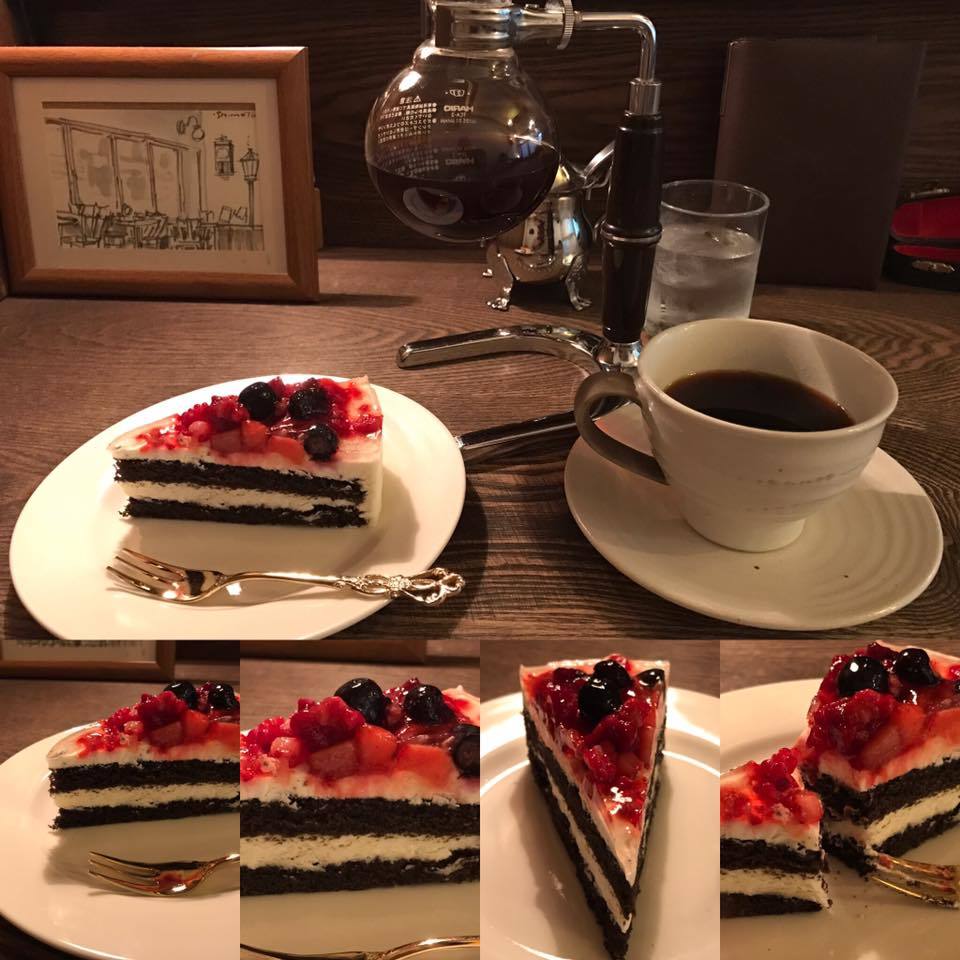 クリーム系のケーキには深煎り一本勝負!_e0120837_22001269.jpg