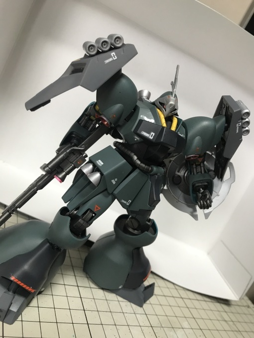 HG ヤクト・ドーガを全塗装して作りました : 風吹くままに HG ヤクト・ドーガを全塗装して作りました : 風吹くままに
