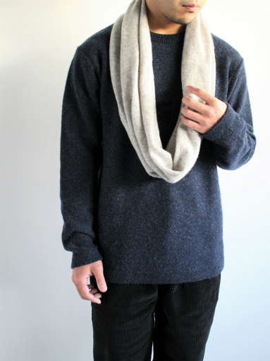 Kopka Cashmere Loop Scarf / grau mel._b0139281_16133044.jpg
