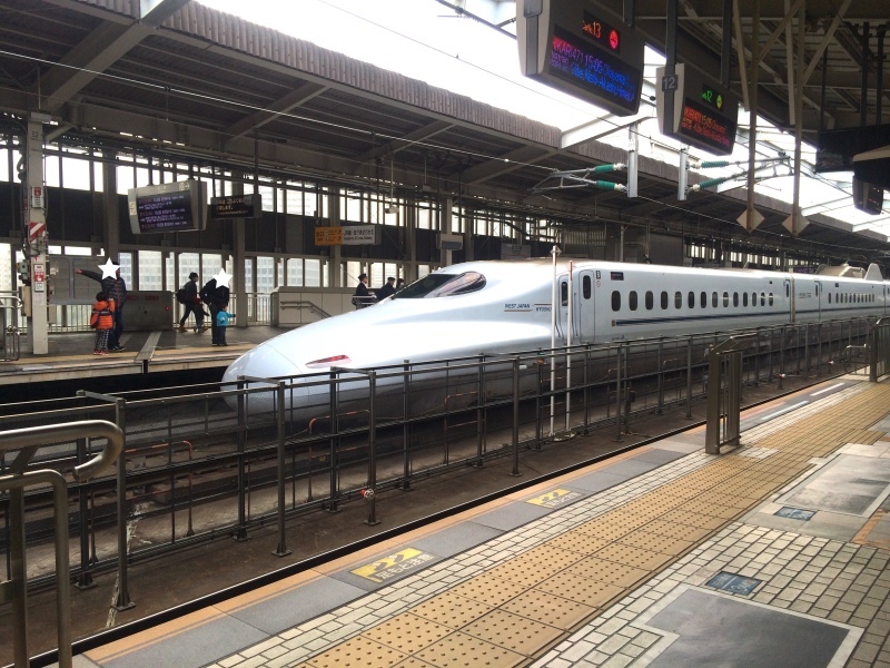 新大阪駅にてひかりレールスター みずほ さくら 今はなき500系エヴァ