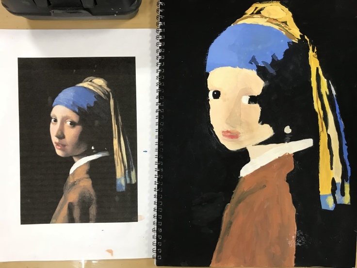 小学5年生 フェルメール 真珠の耳飾りの少女 の模写 東西線浦安駅徒歩2分の絵画教室 Atelier創 アトリエ ソウ のブログ 小学5年生 フェルメール 真珠の耳飾りの少女 の模写 東西線浦安駅徒歩2分の絵画教室 Atelier創 アトリエ ソウ のブログ