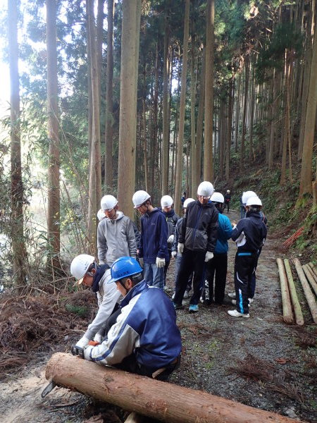 西浜中学校　浜友会　木工体験_c0367107_17044944.jpg