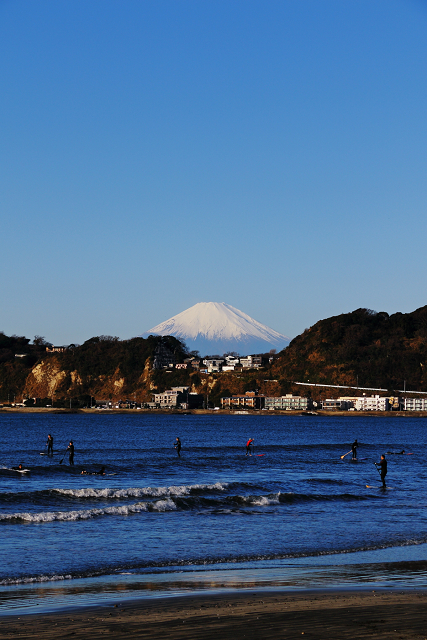 鎌倉散歩 65 材木座からの富士山 memory of kyotolife 鎌倉散歩 65 材木座からの富士山 memory of kyotolife