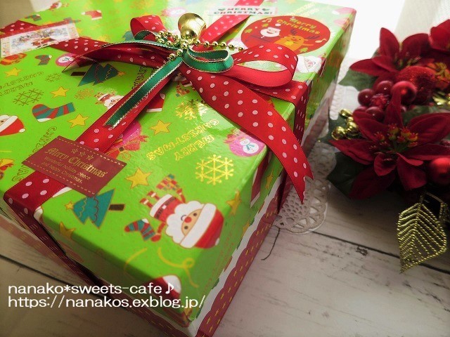 クリスマスのお菓子ラッピング Nanako Sweets Cafe
