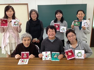 クリスマスカード2種_d0180132_16393518.jpg