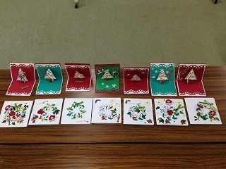 クリスマスカード2種_d0180132_16393584.jpg