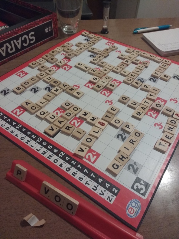 遊びながら勉強 ボードゲーム スカラベオ コントリ コントラバスでトリエステ ヌオーヴォ