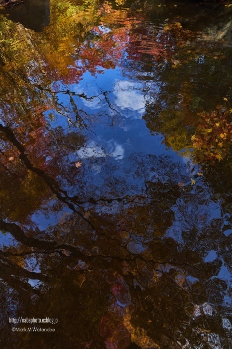 マゼノ渓谷の水面_e0135098_01424114.jpg