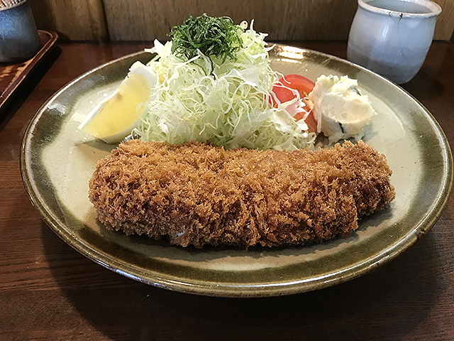 とんかつ藤のランチとんかつ_a0349423_21322525.jpg