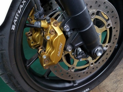 CB400SF(NC42) 車検整備 ブレーキ_e0114857_08503641.jpg