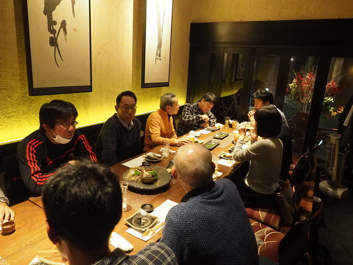 山暖 やまひなた で 忘年会 ゆきだより 日々つれづれ 山暖 やまひなた で 忘年会 ゆきだより 日々つれづれ