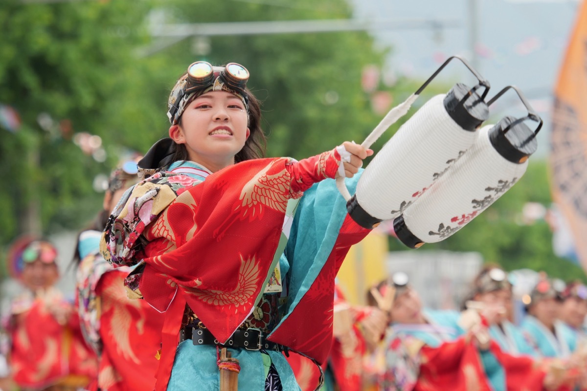 ２０１８高知よさこい２日目その８（華舞〜鬼蜂〜その２）_a0009554_23015552.jpg