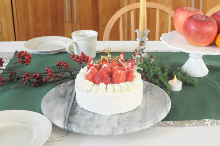 プチお祝いのケーキ Chamomile 季節のおやつと日々のこと プチお祝いのケーキ Chamomile 季節のおやつと日々のこと