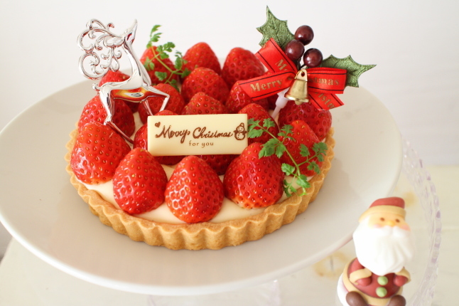 いちごタルト クリスマスバージョン おうちカフェ Hoppe