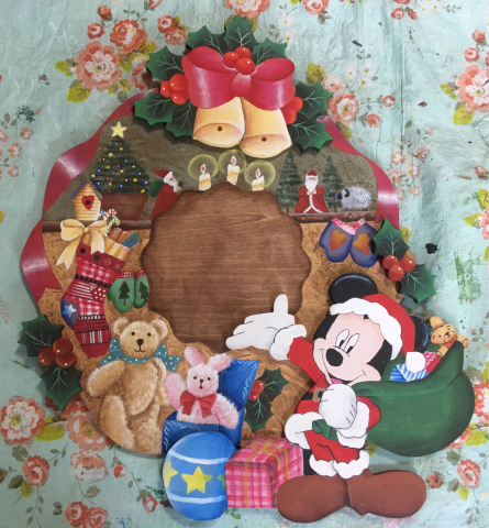 ミッキーマウスのクリスマスリース ひとり言