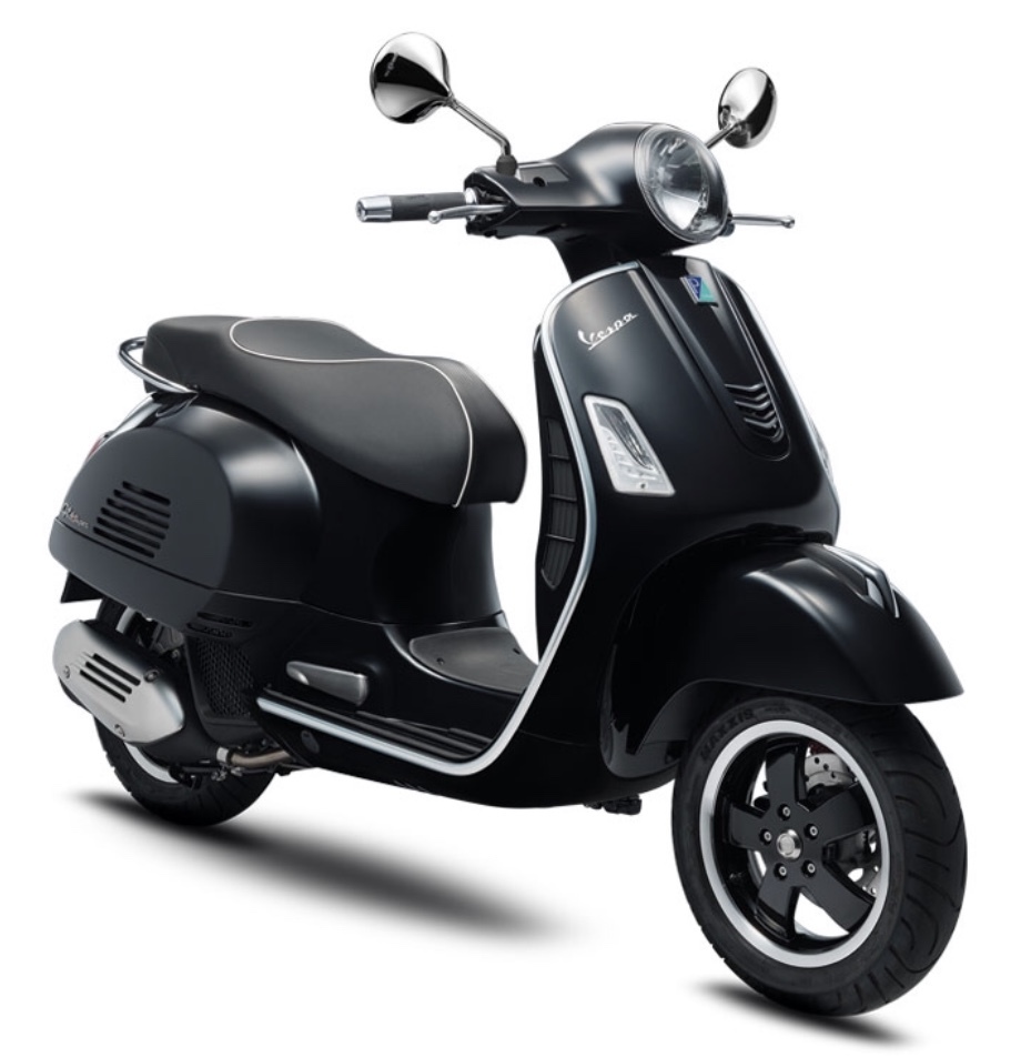 フェンダークレスト ベスパ Mudguard Crest FA black square for Vespa PX200E PX200FL