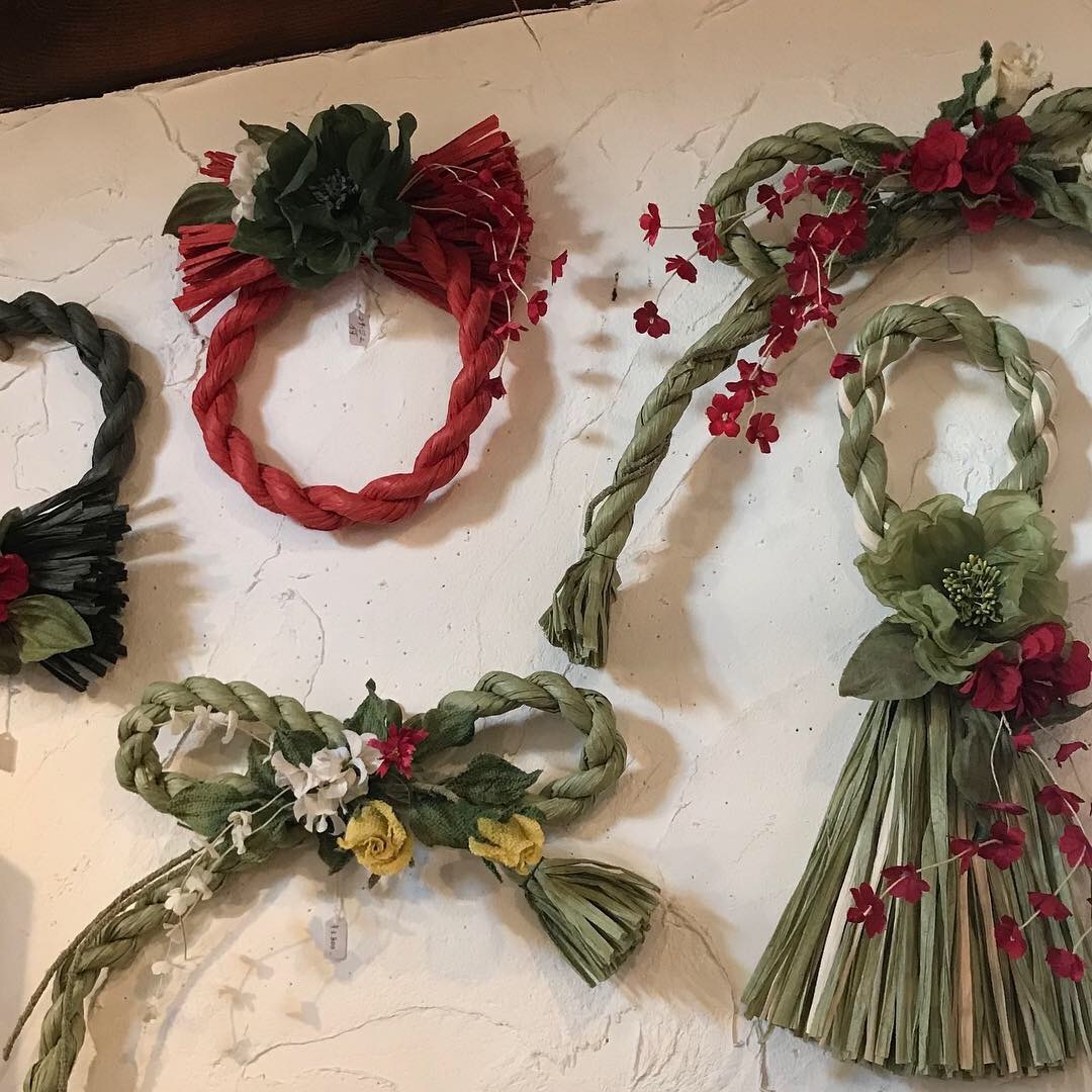 花＊hanaさんの しめ縄リースが届いています♪_f0182586_23132649.jpeg