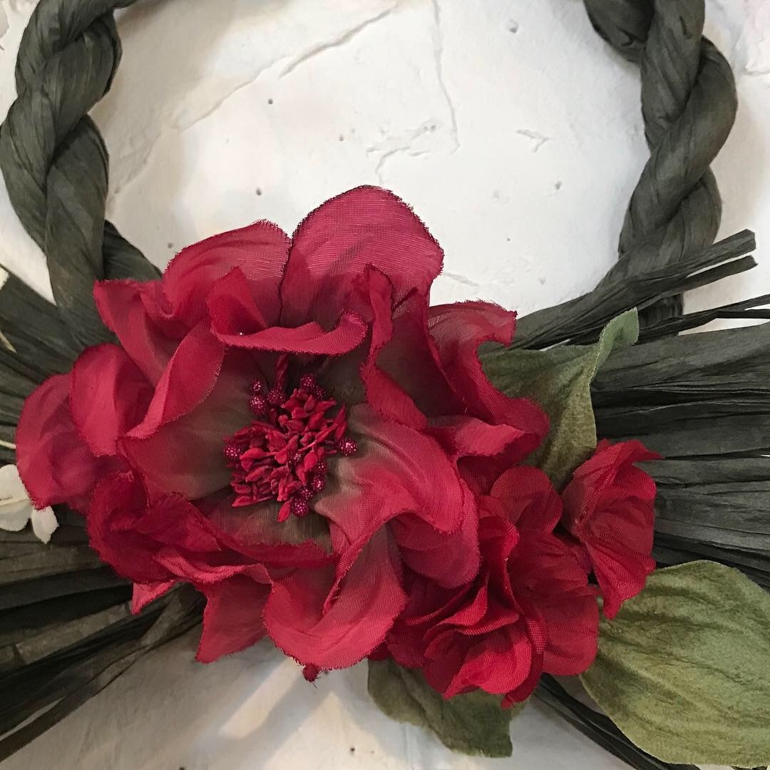 花＊hanaさんの しめ縄リースが届いています♪_f0182586_23243305.jpeg