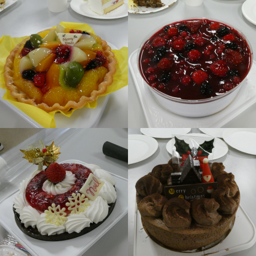 クリスマスケーキがやってきた 長崎大学病院 医療教育開発センター 医師育成キャリア支援室