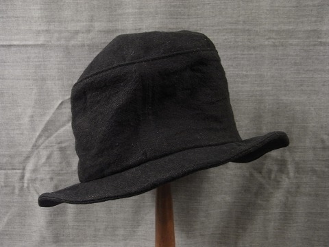 2月の製作 / heavylinen chevalier hat_e0130546_12255750.jpg